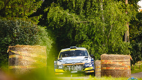 &bdquo;Rally Žemaitija 2022&ldquo;  lyderis Tom Kristensson