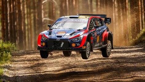 &bdquo;Hyundai&ldquo; komanda Suomijos WRC etape