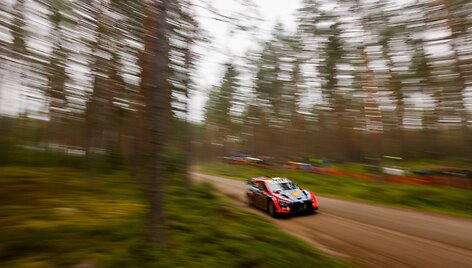 &bdquo;Hyundai&ldquo; komanda Suomijos WRC etape