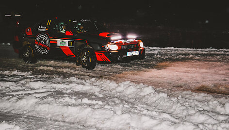 &bdquo;Gevara Punks Racing&ldquo; komanda &bdquo;7bet Winter Rally Auk&scaron;taitija&ldquo; varžybose