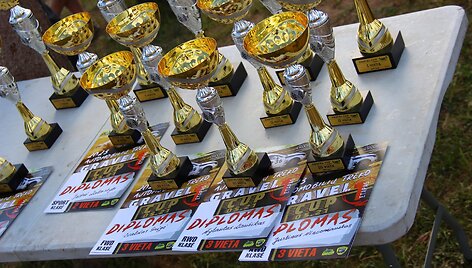 Pirmasis &bdquo;Gravel Cup&ldquo; etapas Uoginių trasoje