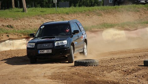 Pirmasis &bdquo;Gravel Cup&ldquo; etapas Uoginių trasoje