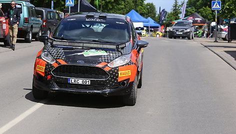 „Rally Žemaitija 2023“ serviso zona