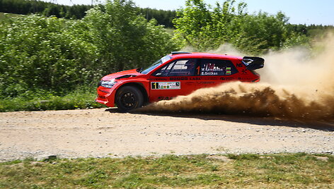 &bdquo;Rally Žemaitija 2023&ldquo; testinis greičio ruožas