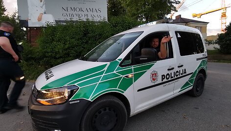 Avarijos vietoje