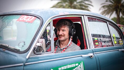 Karolis Rai&scaron;ys &bdquo;Rally de Portugal Historico&ldquo; varžybose