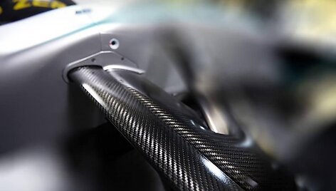 &bdquo;Mercedes W05&rdquo; bolido užuominos