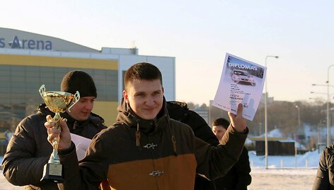 Slalomo varžybos SEAT taurei laimėti
