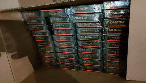 Iš Jungtinių Arabų Emyratų atplukdytos kontrabandinės cigaretės