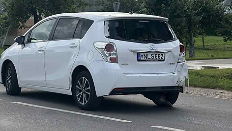 Avarijos vietoje