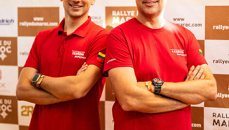 &bdquo;Izotono sportas&ldquo; ekipažas &bdquo;Rallye du Maroc&ldquo; prologe