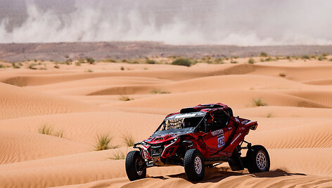 &bdquo;Izotono sportas&ldquo; ekipažas &bdquo;Rallye du Maroc&ldquo; antrame etape