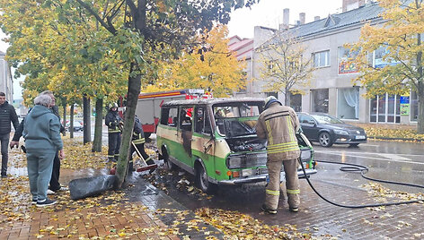 Gaisro vietoje