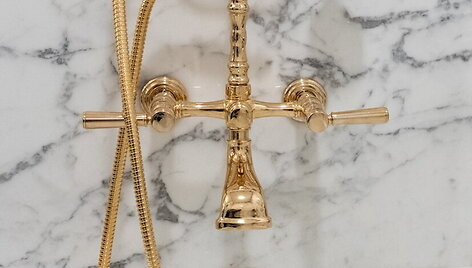 Atnaujintas Lincolno vonios kambarys