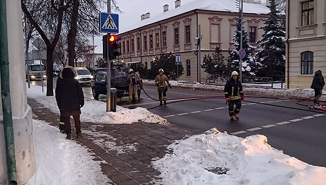 Gaisras Kėdainiuose