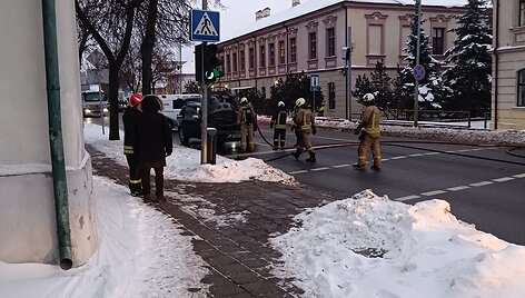 Gaisras Kėdainiuose