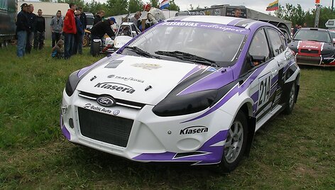 Pauliaus Pleskovo automobilis