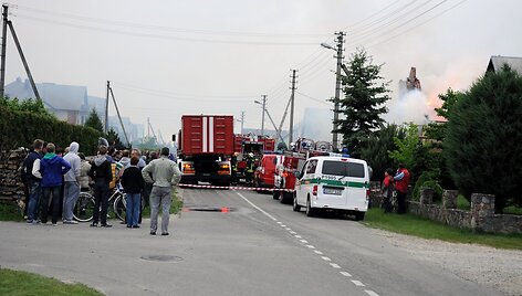 Gaisro vietoje