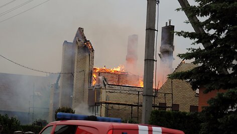 Gaisro vietoje