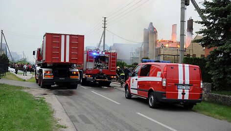 Gaisro vietoje