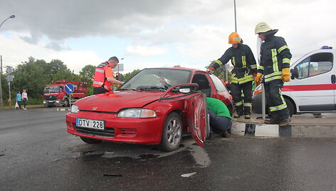 Avarija Panevėžyje
