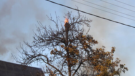 Gaisro vietoje