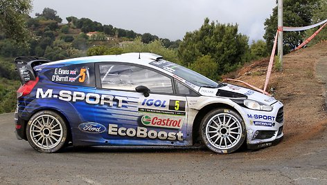 WRC etapas Korsikoje