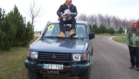 Varžybų akimirka