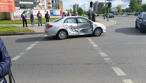 Avarijos vietoje