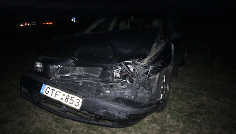 Avarija Panevėžio rajone