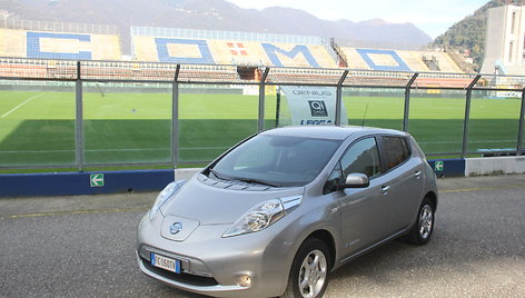 „Nissan Leaf“ Italijoje