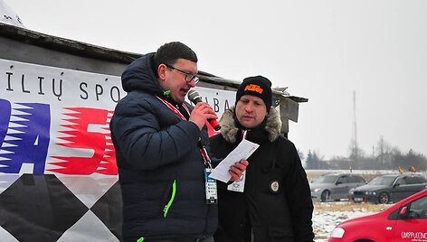 Varžybų akimirka