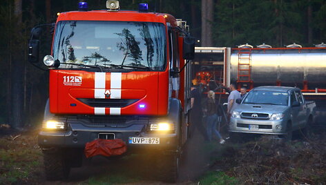 Gaisro vietoje