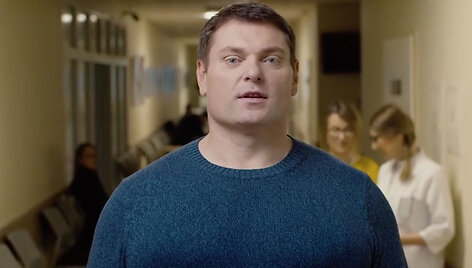  Ž.Savickas socialinės reklamos klipe