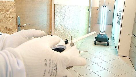 Dezinfekcinis robotukas