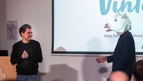 „Startup Lithuania“ apdovanojimų akimirkos