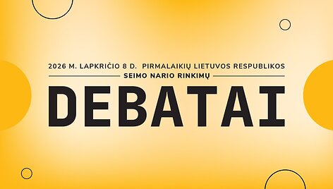 2026 m. lapkričio 8 d. pirmalaikių rinkimų į Lietuvos Respublikos Seimą kandidatų debatai