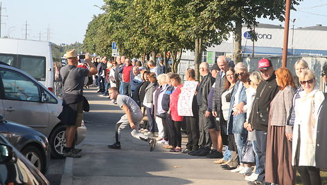 Piketas dėl Pabalių turgaus likimo