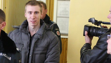 &Scaron;iaulietis Dovydas Barsukas už taksisto nužudymą kalės 16 metų