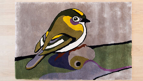 Agnės Ki&scaron;onaitės kilimas &bdquo;Nyk&scaron;tukas&ldquo;