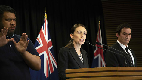 Naujosios Zelandijos premjerė Jacinda Ardern