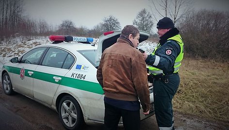 Jonavos policijos reidas