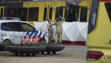 Pranešta apie šūvius Utrechto tramvajuje