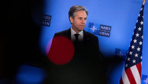 A.Blinkenas per NATO užsienio reikalų ministrų susitikimą Briuselyje
