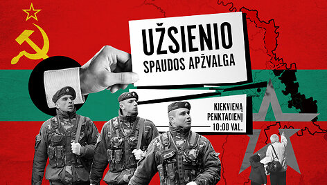 Užsienio spauda &ndash; apie įtampą Uždniestrėje
