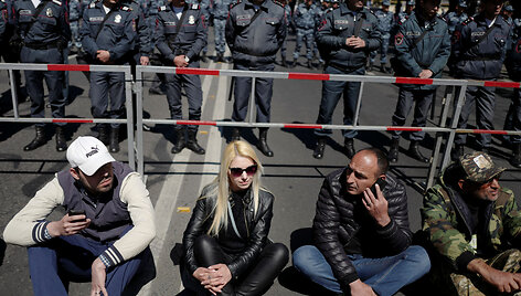 Protestai ir neramumai Armėnijoje