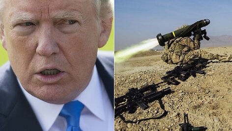 Raketų &bdquo;Javelin&ldquo; gavusi Ukraina nenori rūstinti JAV prezidento D.Trumpo