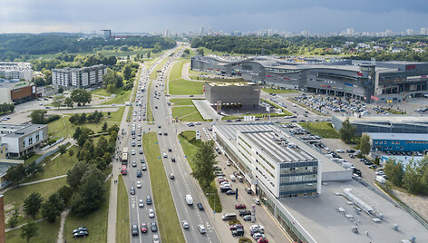 Planuojamas biurų pastatas greta prekybos centro &bdquo;Ozas&ldquo;