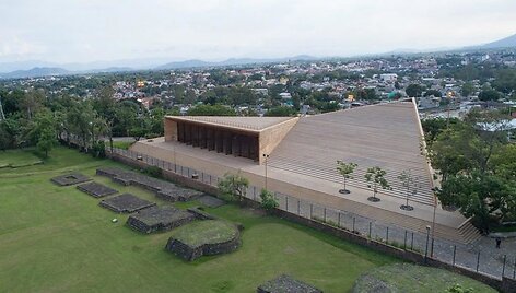 Teopanzolco kultūros centras Meksikoje