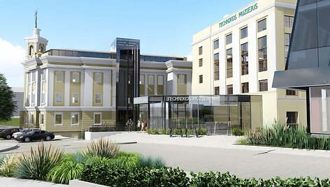 Prie Energetikos ir technikos muziejaus i&scaron;kils &bdquo;DoubleTree by Hilton&ldquo; vie&scaron;butis